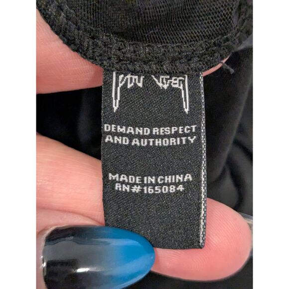 Pit Viper Sunglasses Naples Hi Collar Tee T-Shirt Biking Men Size Small Black - Picture 6 of 7